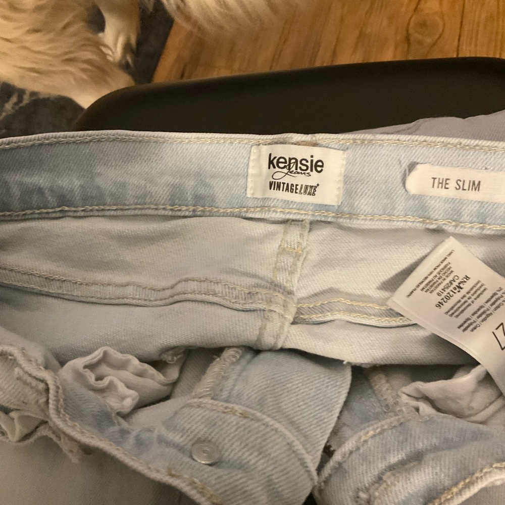Kensie Vintage Light Blue Skinny Jeans